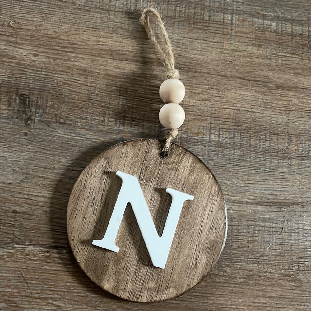 Customized Stocking Initial Tags